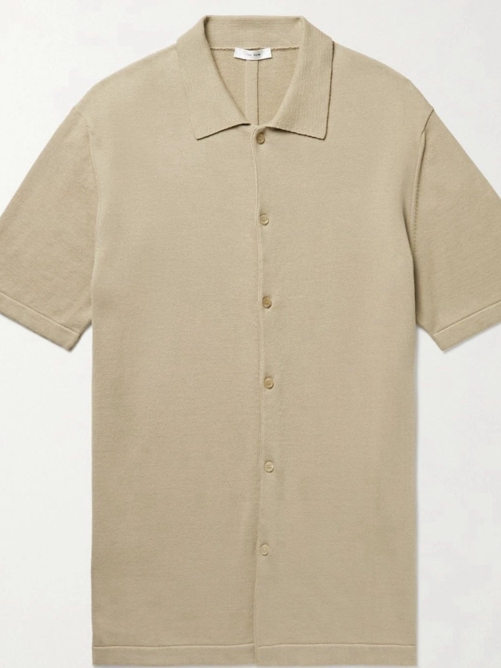 The Row Mael Tan Shirt Men’s Medium